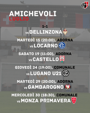 Amichevoli e Calendario (2)